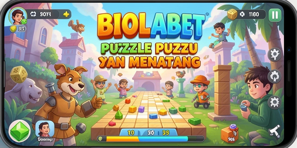 Tangkapan layar gameplay <strong>BIOLABET</strong> yang menampilkan berbagai jenis teka-teki menarik.