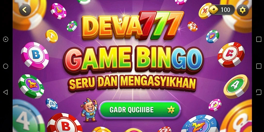 Screenshot gameplay DEWA777 yang menampilkan suasana Bingo yang seru.