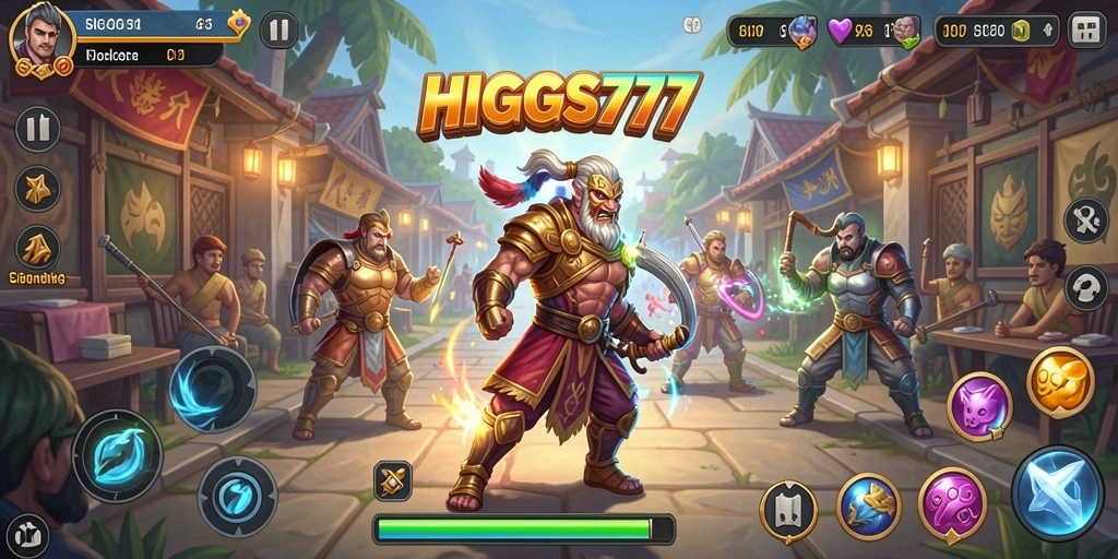 Screenshot gameplay HIGGS777 menampilkan pengalaman simulasi yang mendalam.