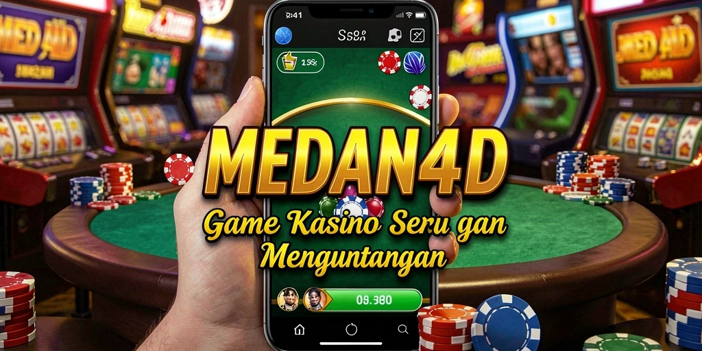 Tampilan gameplay yang menarik dan memikat di MEDAN4D.
