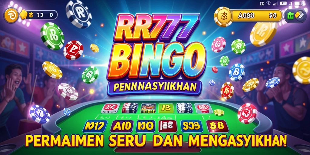 Tampilan gameplay Bingo yang seru dan interaktif di RR777.
