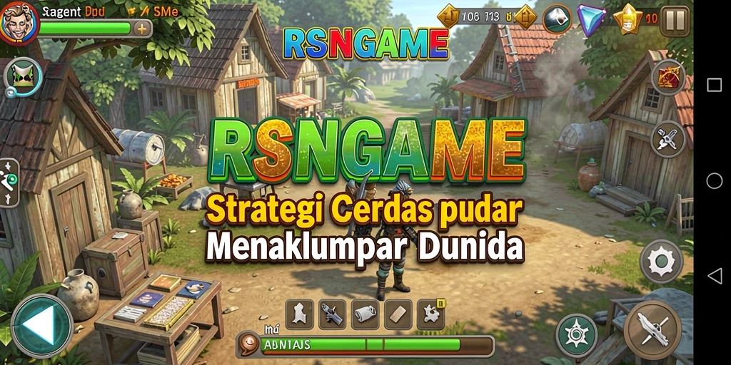 Tampilan seru dari gameplay strategi di RSNGAME.