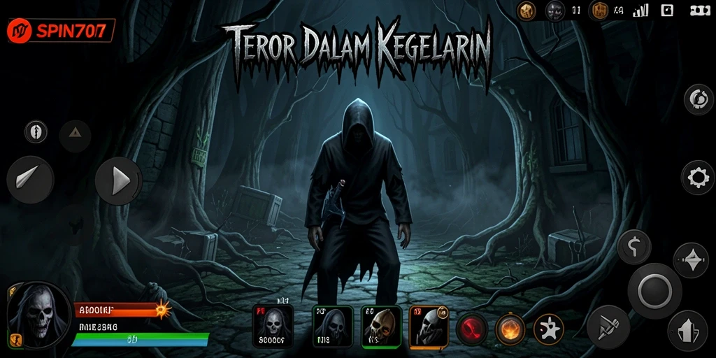 Gameplay menakutkan dan atmosfer Horror mendalam dalam SPIN707.