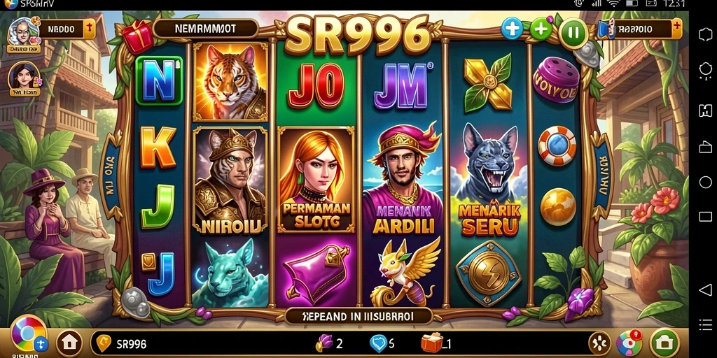 Gameplay seru SR996 dengan grafis menarik dan fitur bonus.