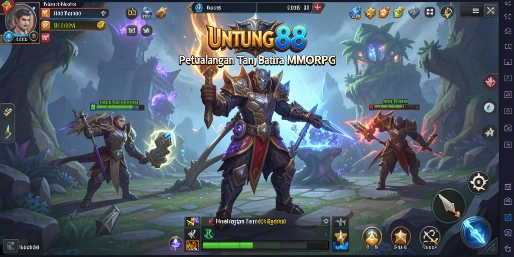 Tampilan gameplay UNTUNG88 yang seru dan menantang di dunia MMORPG.